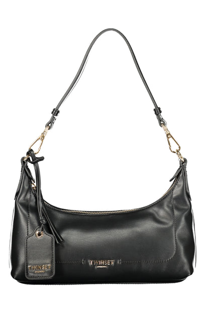 Twinset Bag with 1 removable shoulder handle - Black
