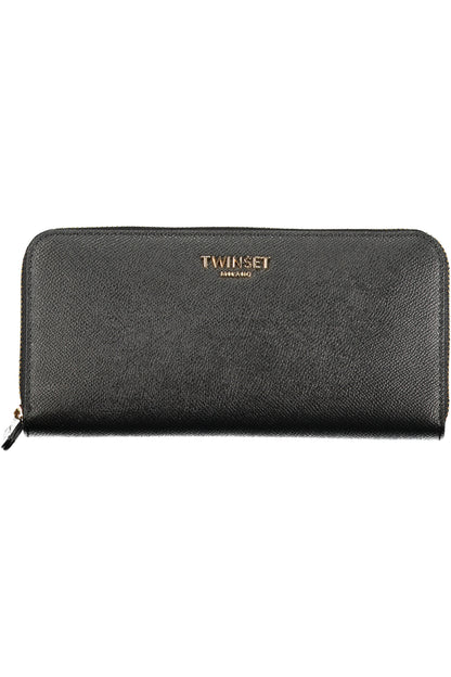 Twinset Wallet with 5 compartments - Black