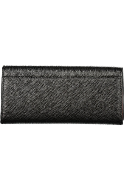 Twinset Wallet with 4 compartments - Black