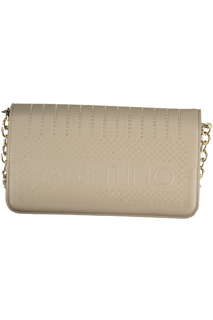 Valentino Crossbody Bag with adjustable chain strap - Beige