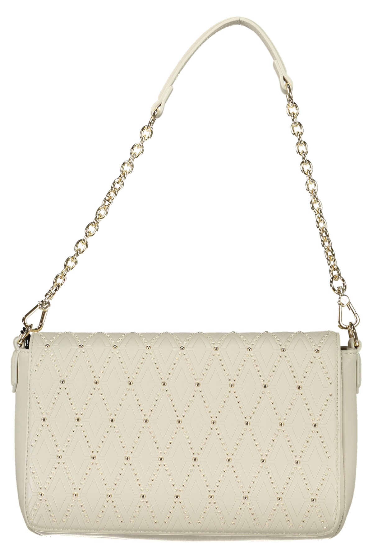 Valentino Bag with 1 removable chain shoulder handle - White