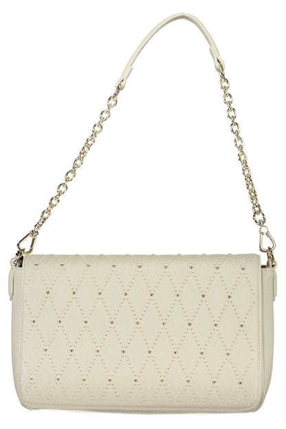 Valentino Bag with 1 removable chain shoulder handle - White