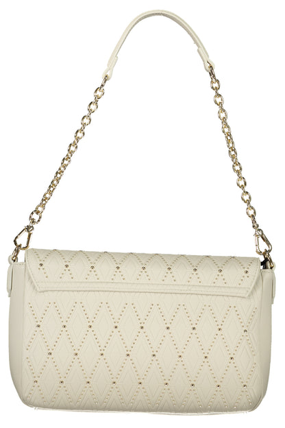 Valentino Bag with 1 removable chain shoulder handle - White