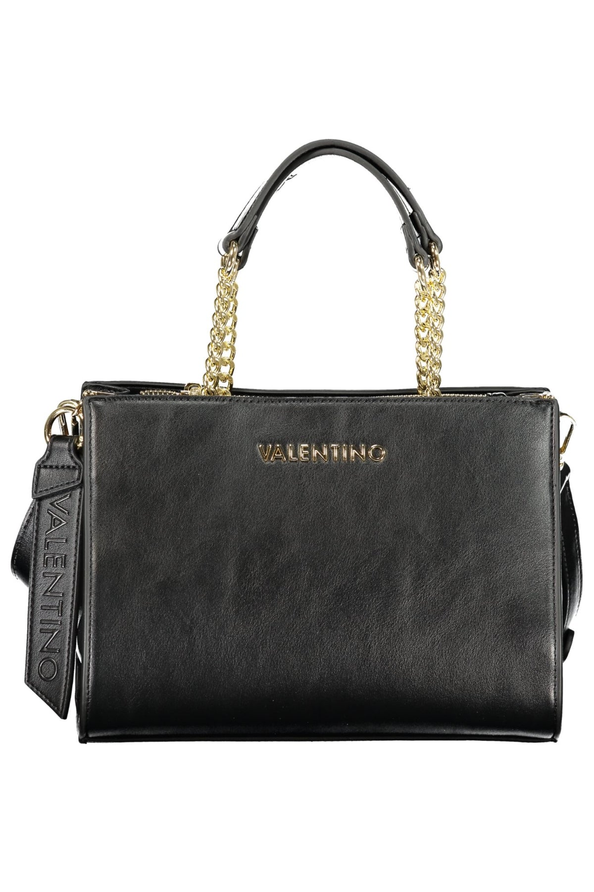 Valentino Bag with 2 chain handles - Black