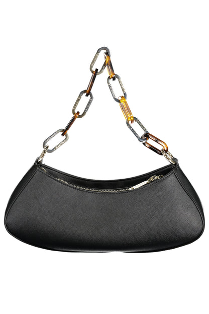 Valentino Bag with 1 removable chain shoulder handle - Black