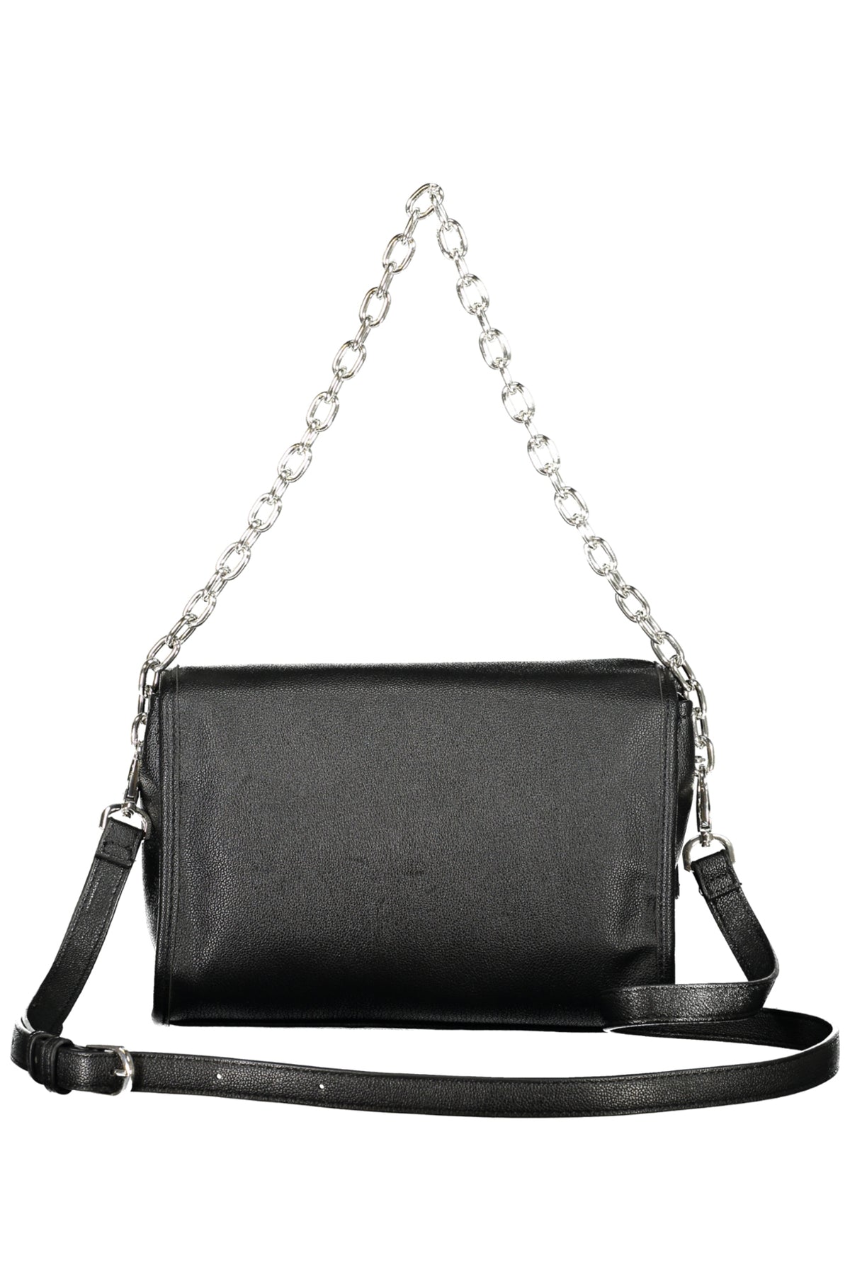 Valentino Bag with 1 chain shoulder handle - Black