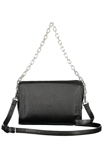 Valentino Bag with 1 chain shoulder handle - Black