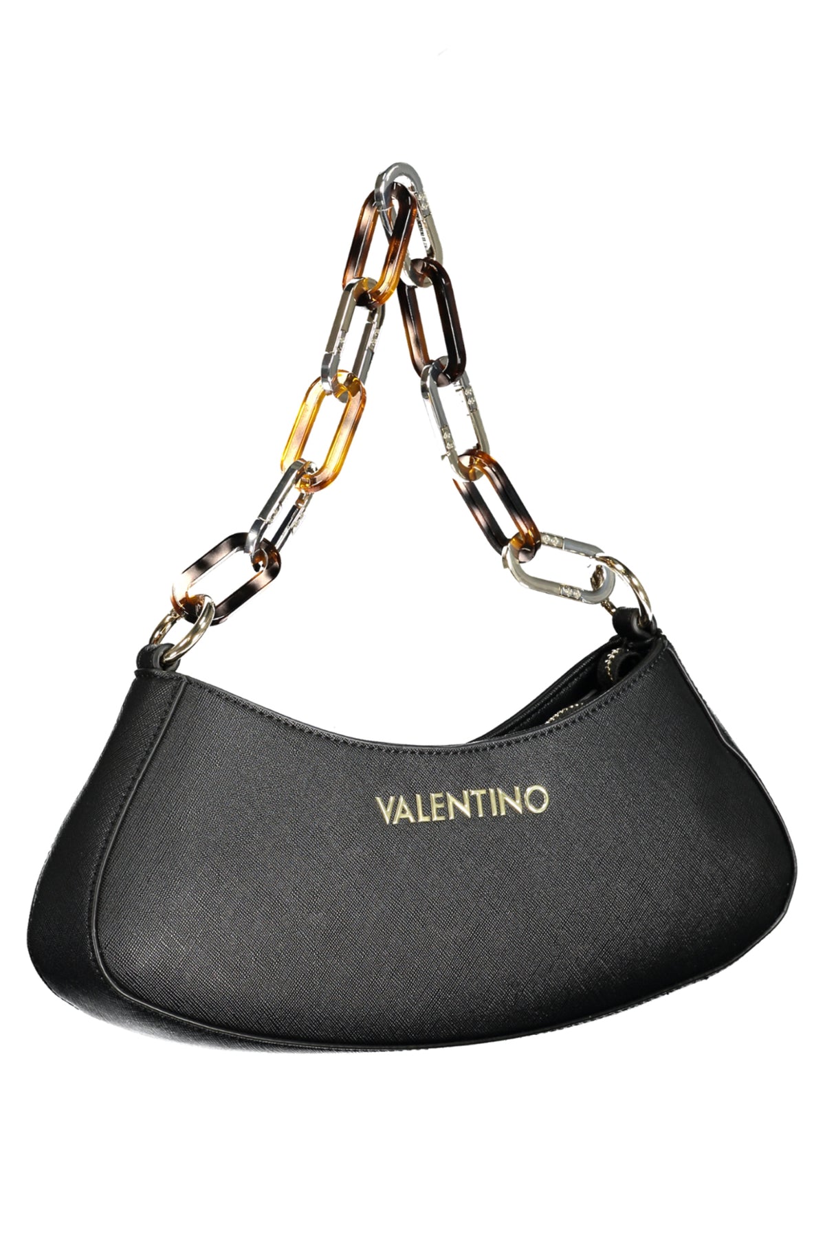 Valentino Bag with 1 removable chain shoulder handle - Black