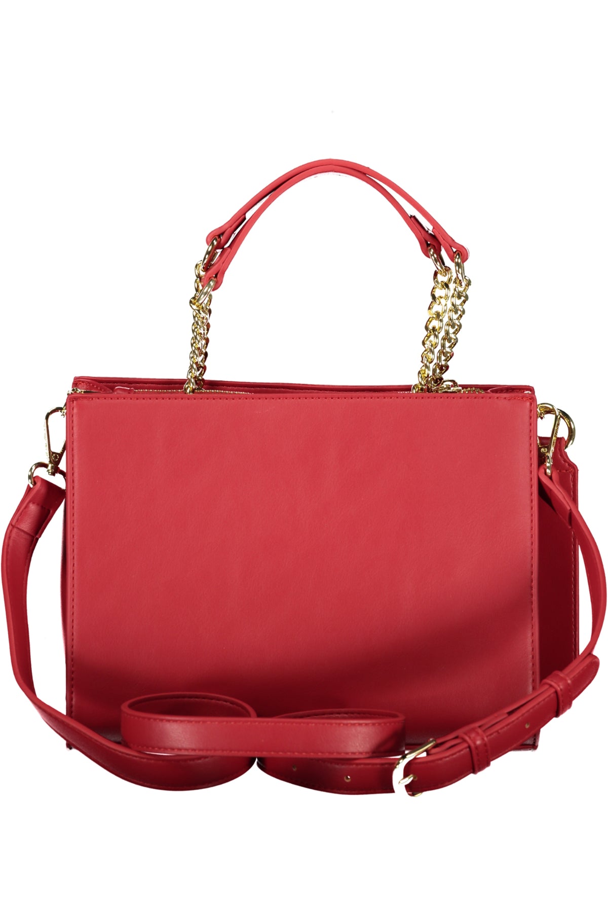 Valentino Bag with 2 chain handles - Red