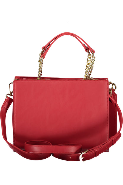 Valentino Bag with 2 chain handles - Red
