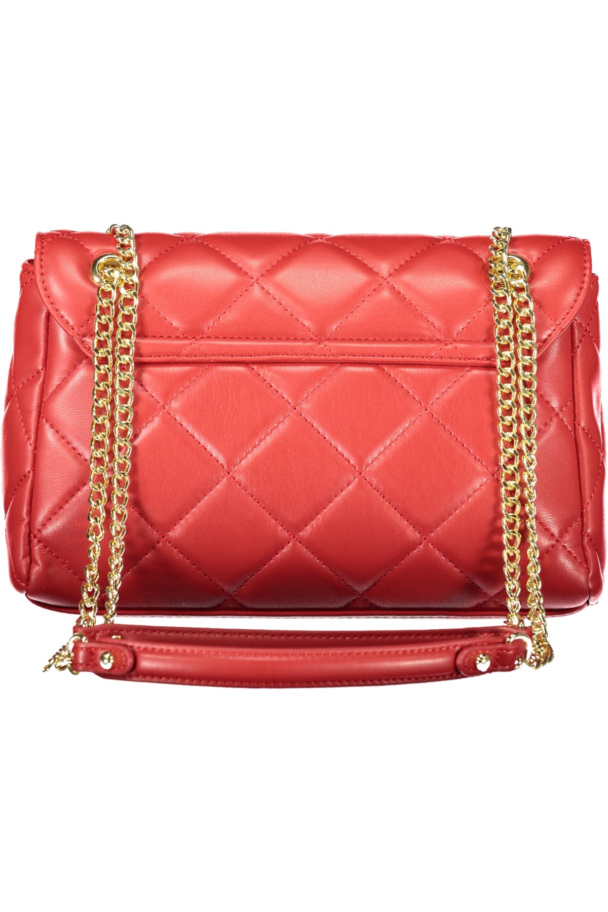 Valentino Bag with 2 chain shoulder handles - Red