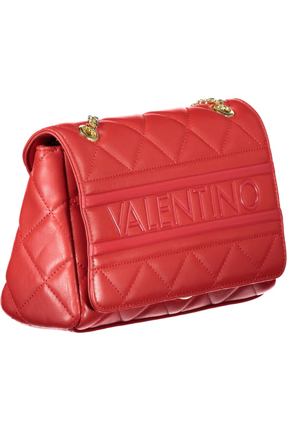 Valentino Bag with 2 chain shoulder handles - Red
