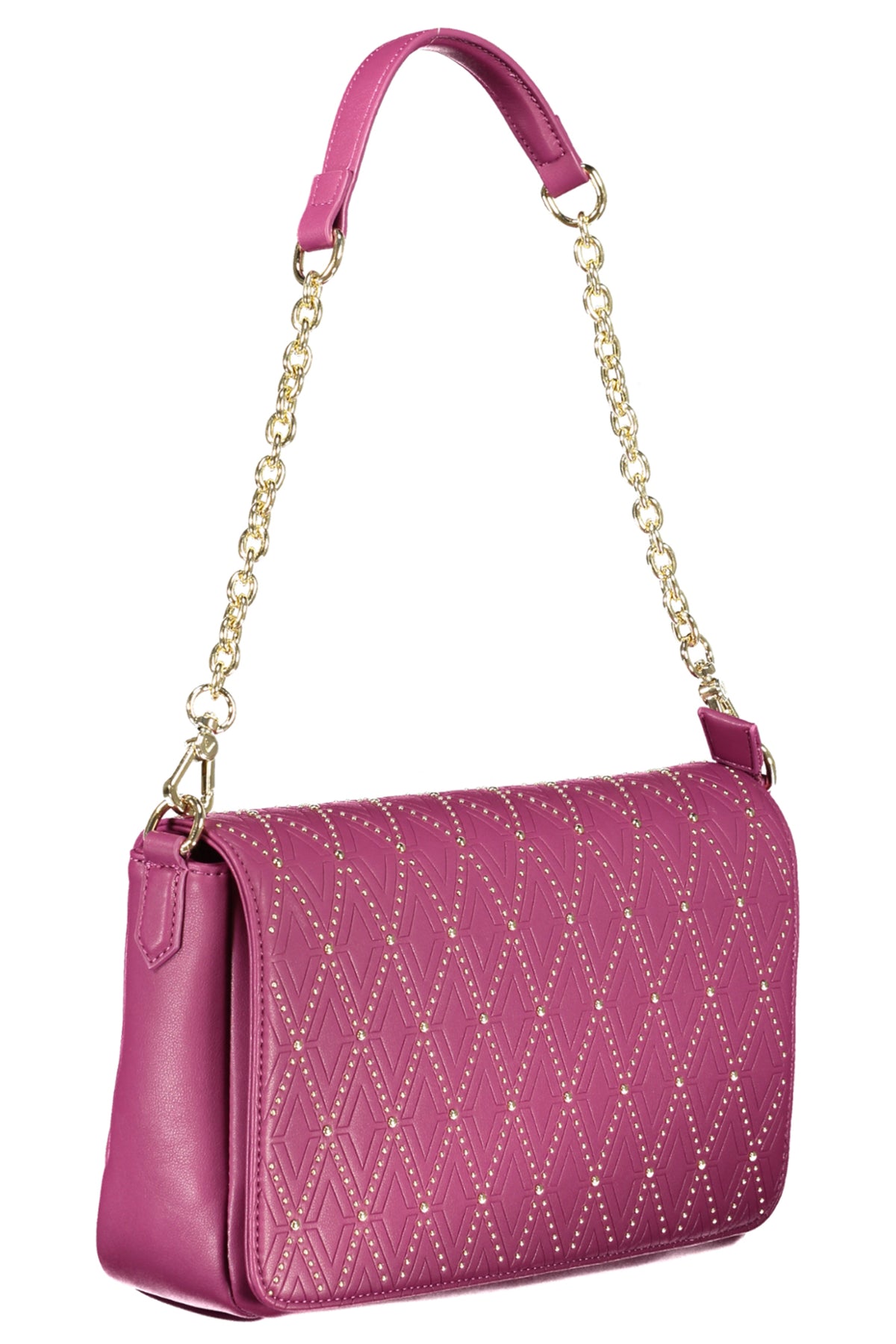Valentino Bag with 1 removable chain shoulder handle - Purple