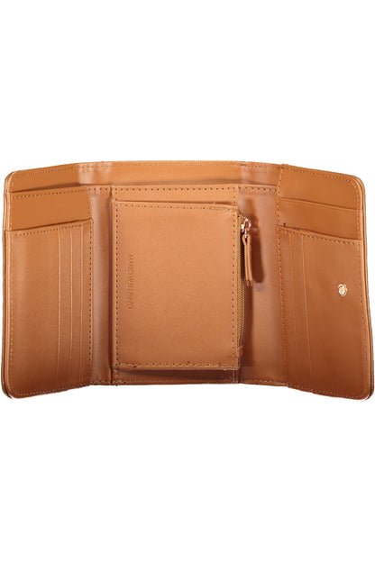 Valentino Wallet with 3 compartments - Brown