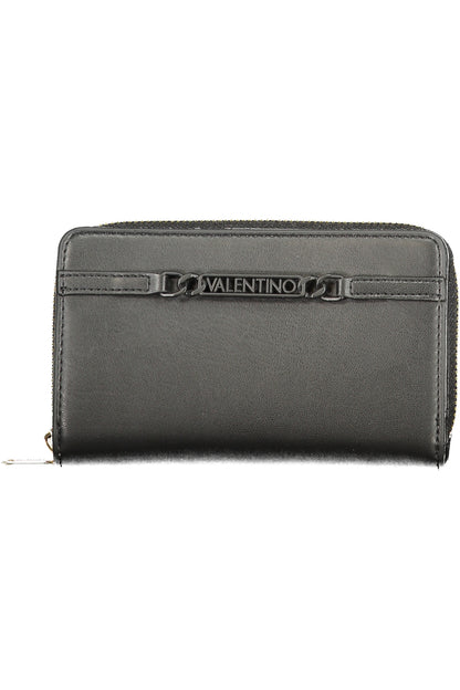 Valentino Wallet with 2 separate compartments - Black