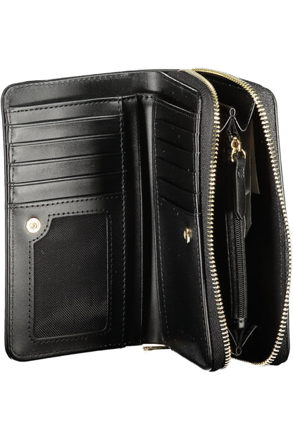 Valentino Wallet with 2 separate compartments - Black
