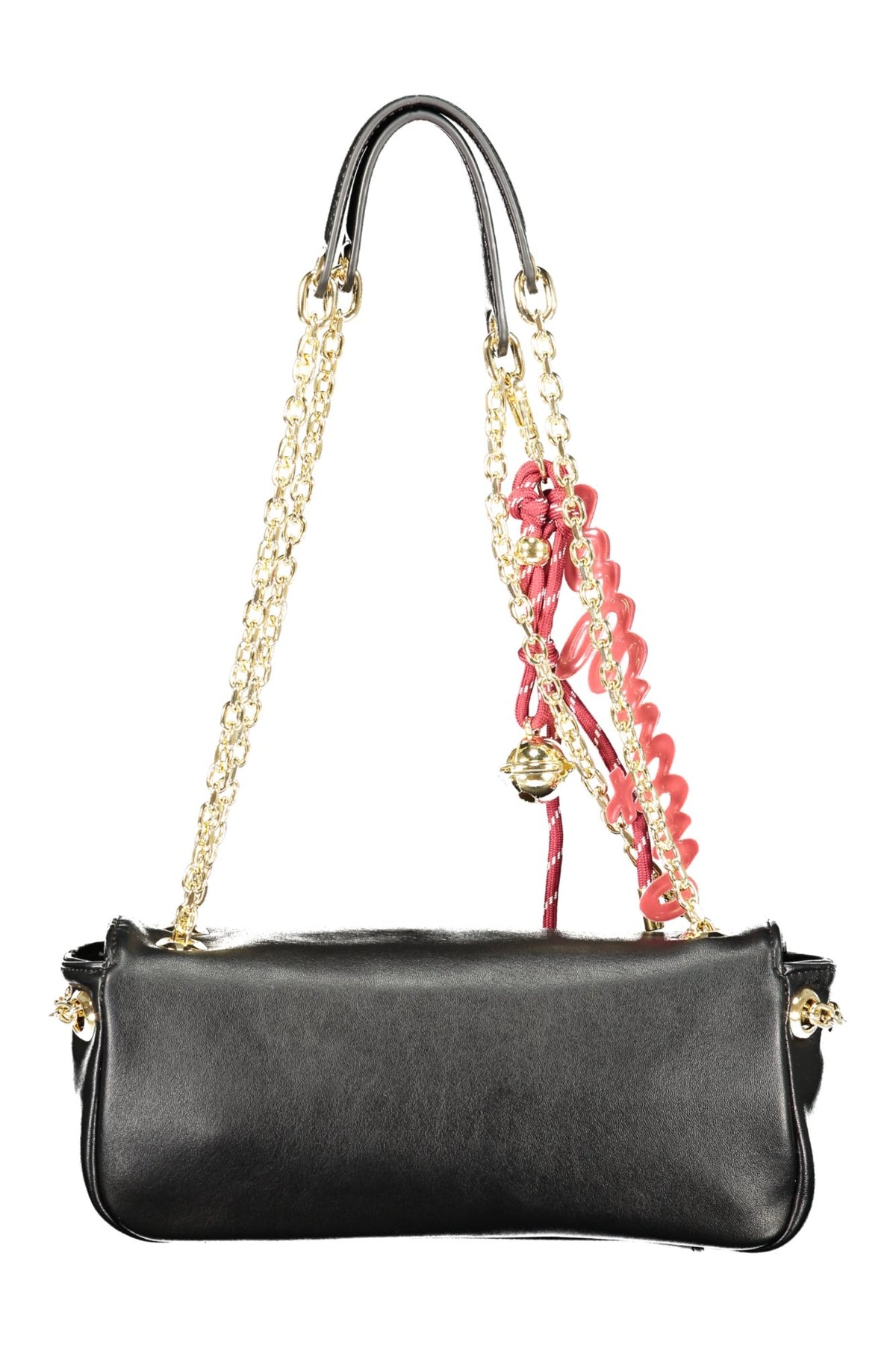 Valentino Bag with 2 chain shoulder handles - Black