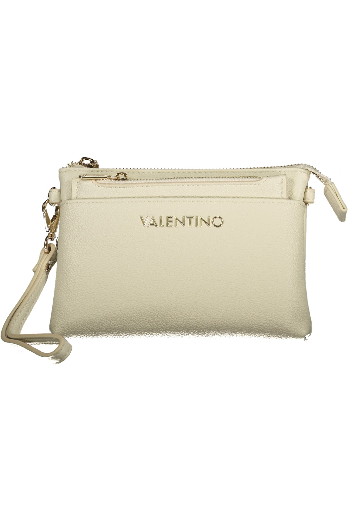 Valentino Wallet with adjustable and removable shoulder strap - Beige