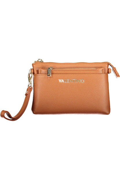 Valentino Wallet with adjustable and removable shoulder strap - Brown