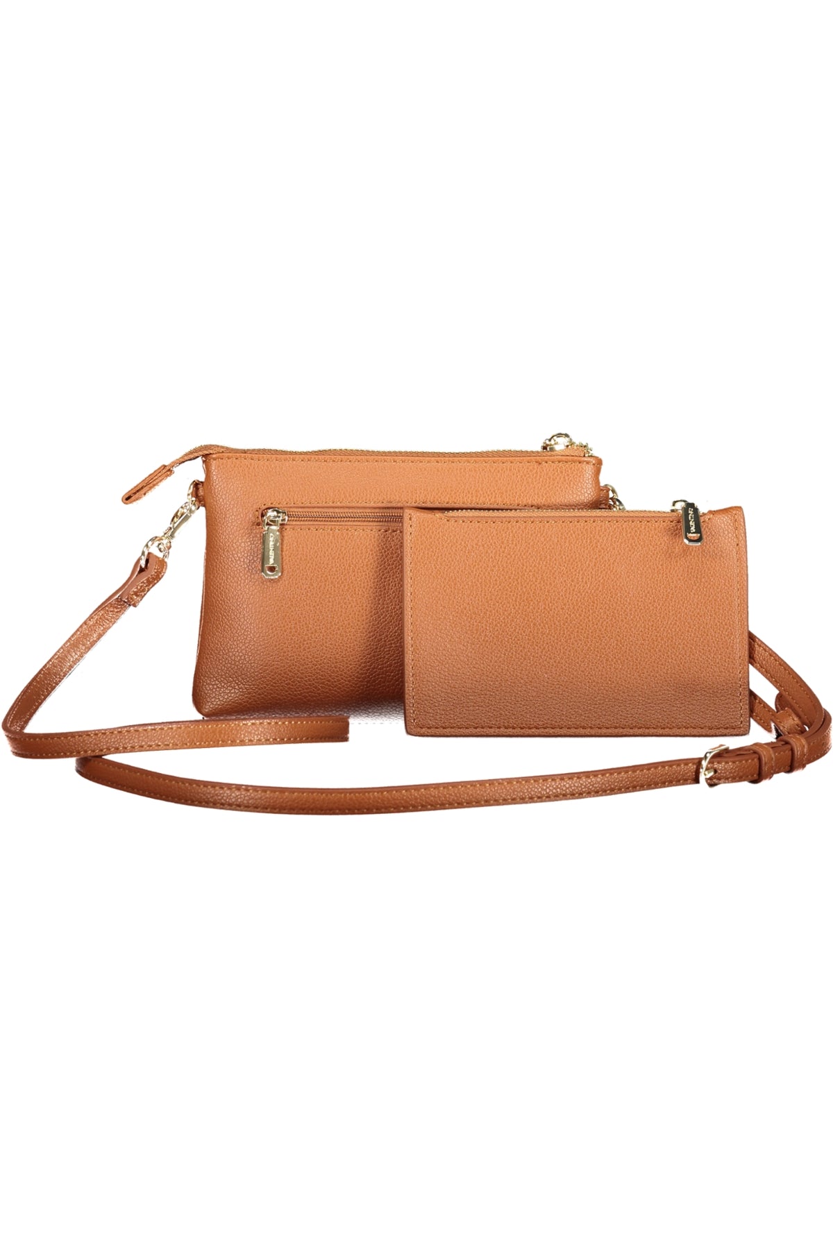 Valentino Wallet with adjustable and removable shoulder strap - Brown