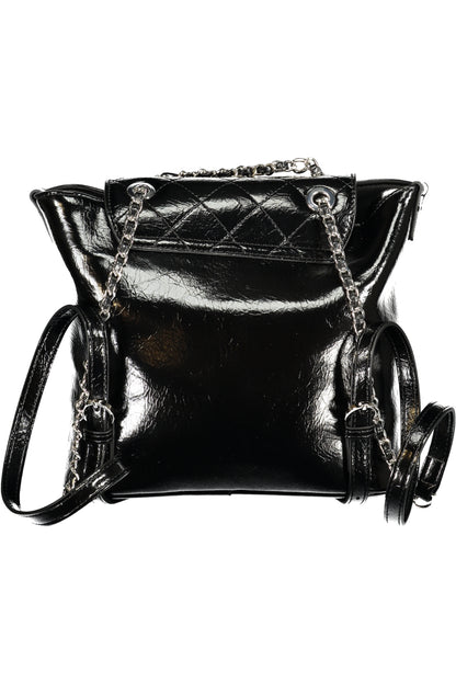 Valentino 1 Manico In Catena Backpack - Black